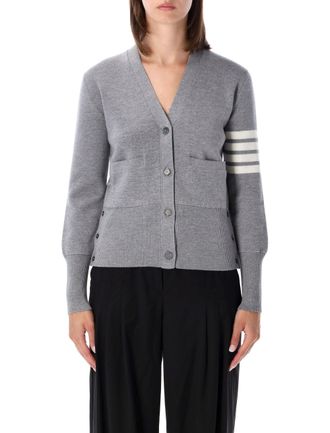 Thom Browne 4-Bar Merino Wool Cardigan