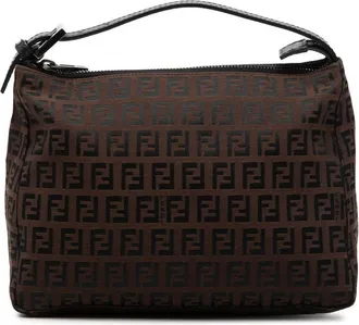 Fendi Pre-owned Fendi Zucchino Canvas Handbag Ladies 7KFN4DM664XTP2TD