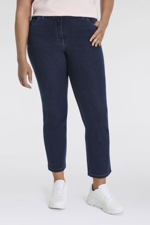 KjBrand 5-Pocket-Jeans KJBRAND Jeans Betty CS R&ouml;hre, Damen, Gr. 42, N-Gr, blau (denim stoned), Denim/Jeans, Obermaterial: 87% Baumwolle, 11% Polyester, 2% Ela