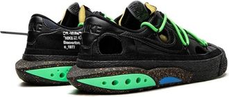 Nike Womens Sneaker Black Leather Rubber