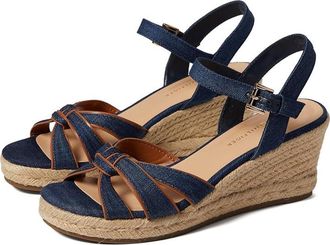 Tommy Hilfiger Gazeiy Womens Sandals Blue : 8.5 M, Leather/Rubber