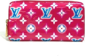 Louis Vuitton Pre-owned Canvas Wallet - Dames - Vintage Accessoires - Roze - ONE Size - Vintage