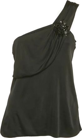 Gucci Blusa monospalla - Nero