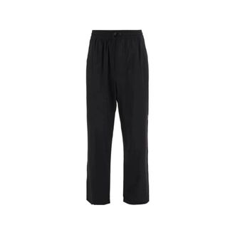 Autry Training Trousers, male, Black, Size: XL Tonal Logo Nylon Pants