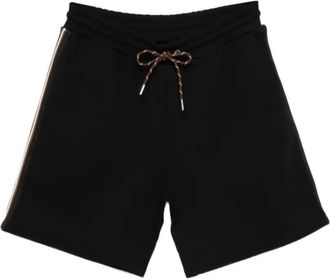 Moncler Korte Broeken, Heren, Zwart, M, Sweat Bottoms