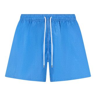 Fedeli Beachwear, male, Blue, Size: 3XL Madeira Swim Trunks