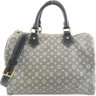 Louis Vuitton Ancre Blue Monogram Idylle Boston Bag (Pre-Owned)