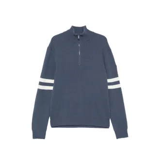 Canada Goose Striped Quarter-zip Sweater