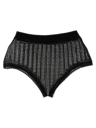 Paco Rabanne Black Polyamide Womens Briefs