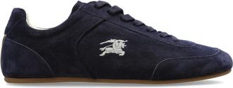 Burberry Schoenen, Heren, Blauw, 44 EU, Su&egrave;de, Knight Runner Sneakers
