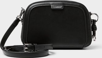 LAMBERT Womens Emma topstitched crossbody bag