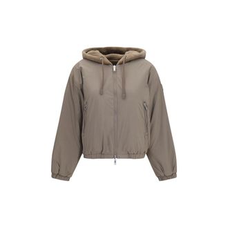 Moose Knuckles Brown Recycled Polyester Womens Sweatshirt