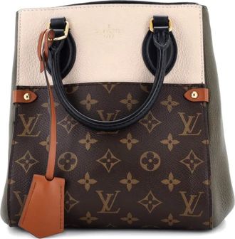 Louis Vuitton Fold Tote Monogram Canvas and Leather PM satchel - Verde