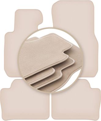 OEM Alfombrillas Premium Beige Para Bmw 3 F30 Sed&aacute;n Xdrive 2012-2019