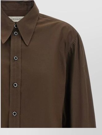 Christophe Lemaire silk blend shirt