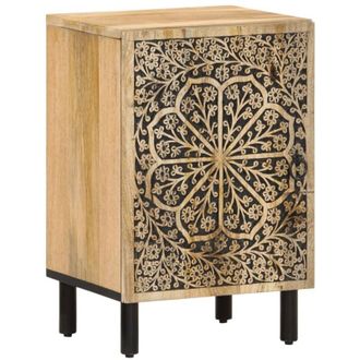 vidaXL Bathroom Cabinet 38x33x58 cm Solid Wood Mango vidaXL