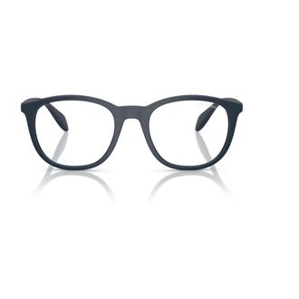 Emporio Armani Glasses, male, Blue, Size: 52 MM Clip Sunglasses
