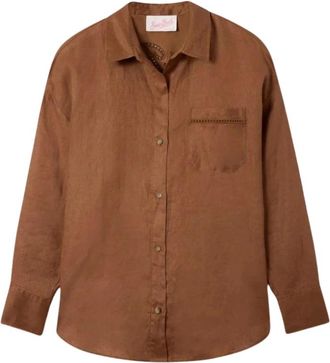 MC2 Saint Barth Donna, Camicette, Marrone, S, new