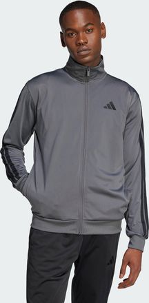 adidas Mens adidas 3-Stripes Tricot Regular Track Jacket