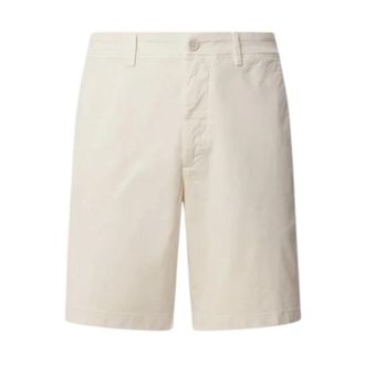 Pepe Jeans London Casual Shorts, male, Beige, Size: W34 Bermuda Regular Chino