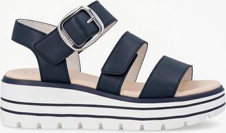 Remonte Womens Remonte D3N50 Womens Ankle Strap Sandals Blue - Size: 6.5