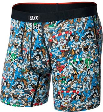 Saxx Vibe Xtra Boxer Brief Fly Kunstfaserunterw&auml;sche f&uuml;r Herren | bunt
