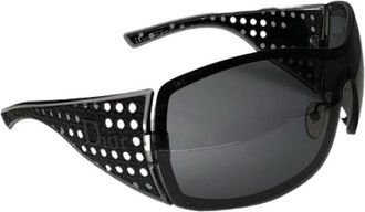Dior Pre-owned Accessories, female, Black, Size: ONE SIZE Pre-owned Vintage Plastic Sunglasses