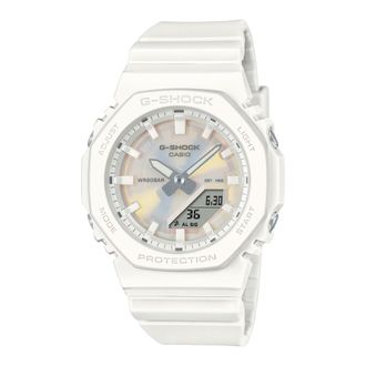 Casio G-shock Womens White Watch GMA-P2100PC-7AER - One Size