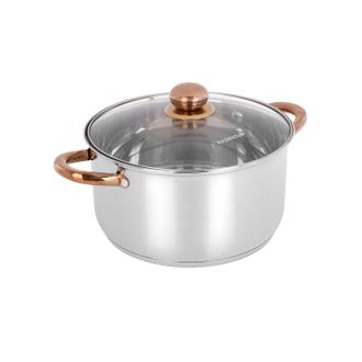 KASANOVA Pentola 26 cm acciaio inox Meravigliosa con coperchio
