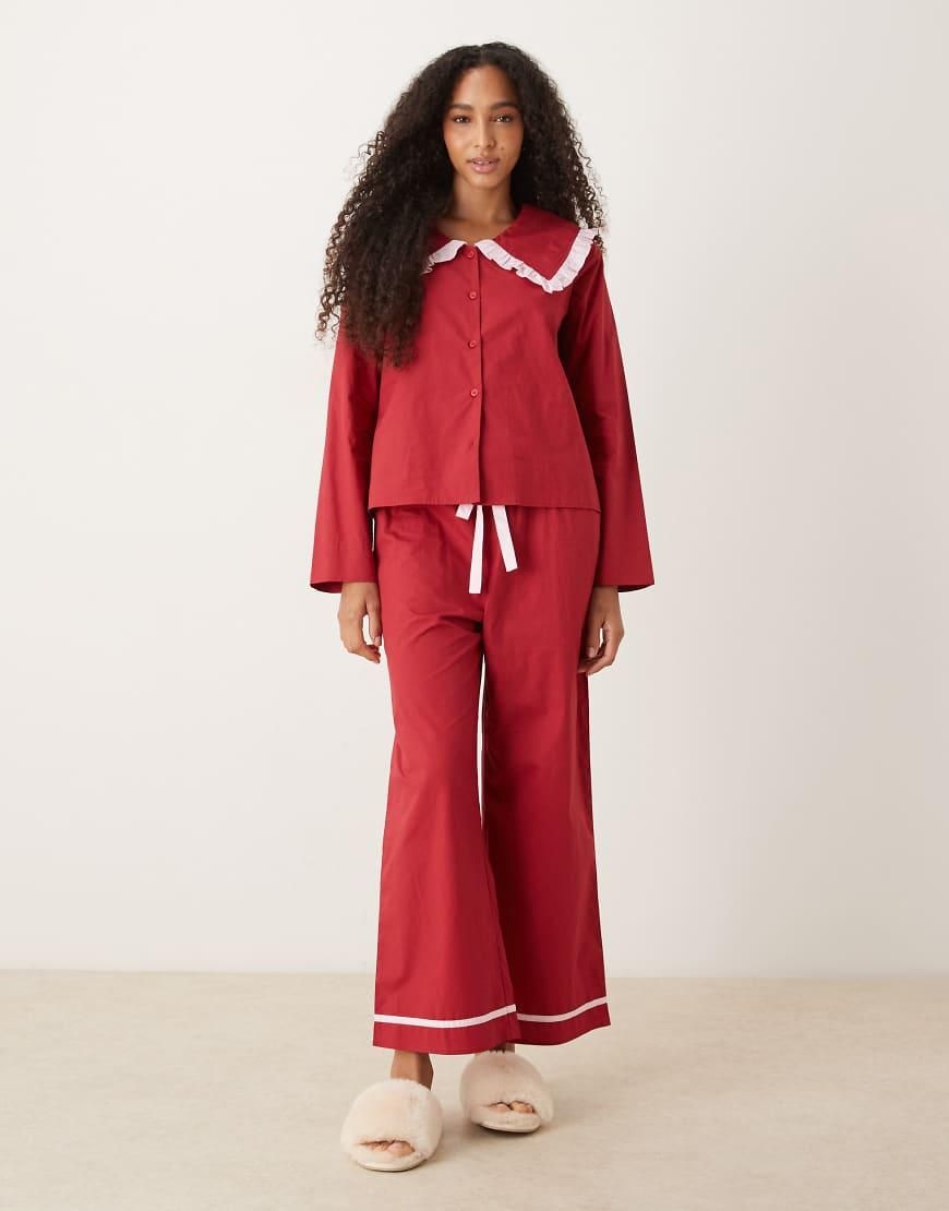 BZEL New Fashion Sleepwear Donna Cotone Pigiama Carino Ragazze Manica Lunga Top + Pantaloni Con Tasche Polka Dot Casual Lounge Wear 201109wtt Da 16 € | DHgate