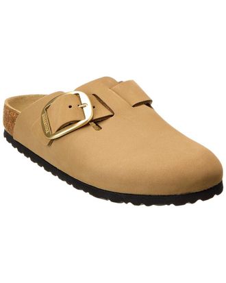 Birkenstock Boston Big Buckle Narrow Leather Clog