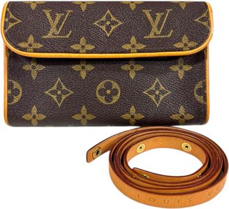 Louis Vuitton Monogram Brown Monogram Monogram Fanny Pack Pochette (Pre-Owned)