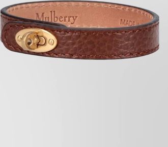 Mulberry leather bracelet