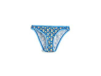 Free People Cool And Collected Undies Womens Underwear Cobalt Combo : MD (Womens 8-10), Elastane/Modal