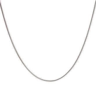 Alex and Ani Round Herringbone Layering Necklace in Silver at Nordstrom