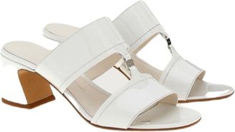 Ferragamo Tot Sandal - White
