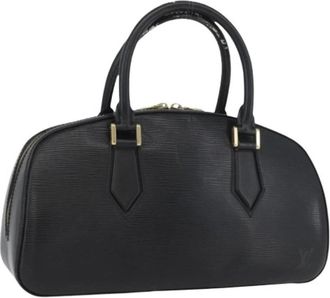 Louis Vuitton Pre-owned Handbags, female, Black, Size: ONE SIZE Pre-owned Jasmine Hand Bag