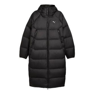 Puma Long Hooded Down Jacket Black 691080-01
