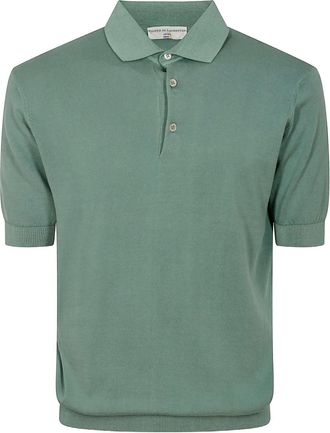 FILIPPO DE LAURENTIIS cotton polo shirt - Green
