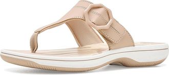 Clarks Breeze Cove Womens Sandals Sand Synthetic : 10 B - Medium