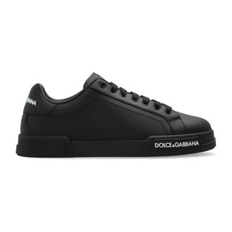 Dolce & Gabbana Dames, Schoenen, Zwart, Maat: 39 1/2 EU Leer