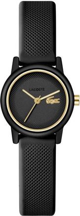 Lacoste L.12.12 Mini Swift Silicone Strap Watch, 24mm in Black at Nordstrom
