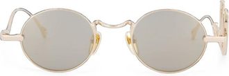 Chlo&eacute; Silver Round Sunglasses