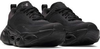 Under Armour UA Halo Racer Running Shoe in Black at Nordstrom, Size 10.5