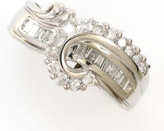 C&A Platinum Platinum 900 Band Ring (Pre-Owned)
