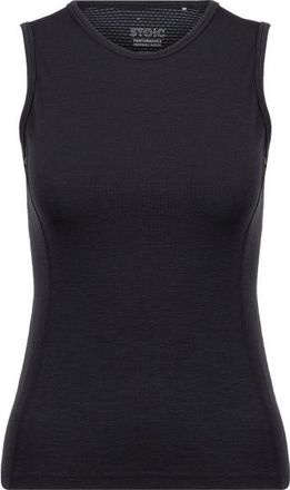 Stoic Merino150 SadjemSt. Tank Merinoshirt f&uuml;r Damen | schwarz