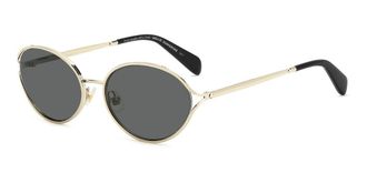 Kate Spade New York Adina 2/G/S Asian Fit RHL/IR Womens Sunglasses Gold Size 54