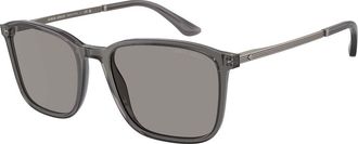 Giorgio Armani AR8197F Asian Fit 6036M3 Mens Sunglasses Grey Size 55
