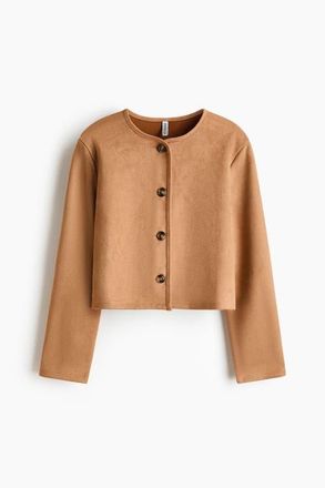 H&M Cardigan in Dark Beige at Nordstrom, Size Xx-Large