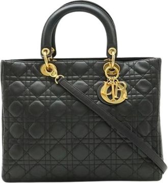 Dior Pre-owned Cuoio borse-dior - - Pre-owned - Donna - Nero - ONE SIZE